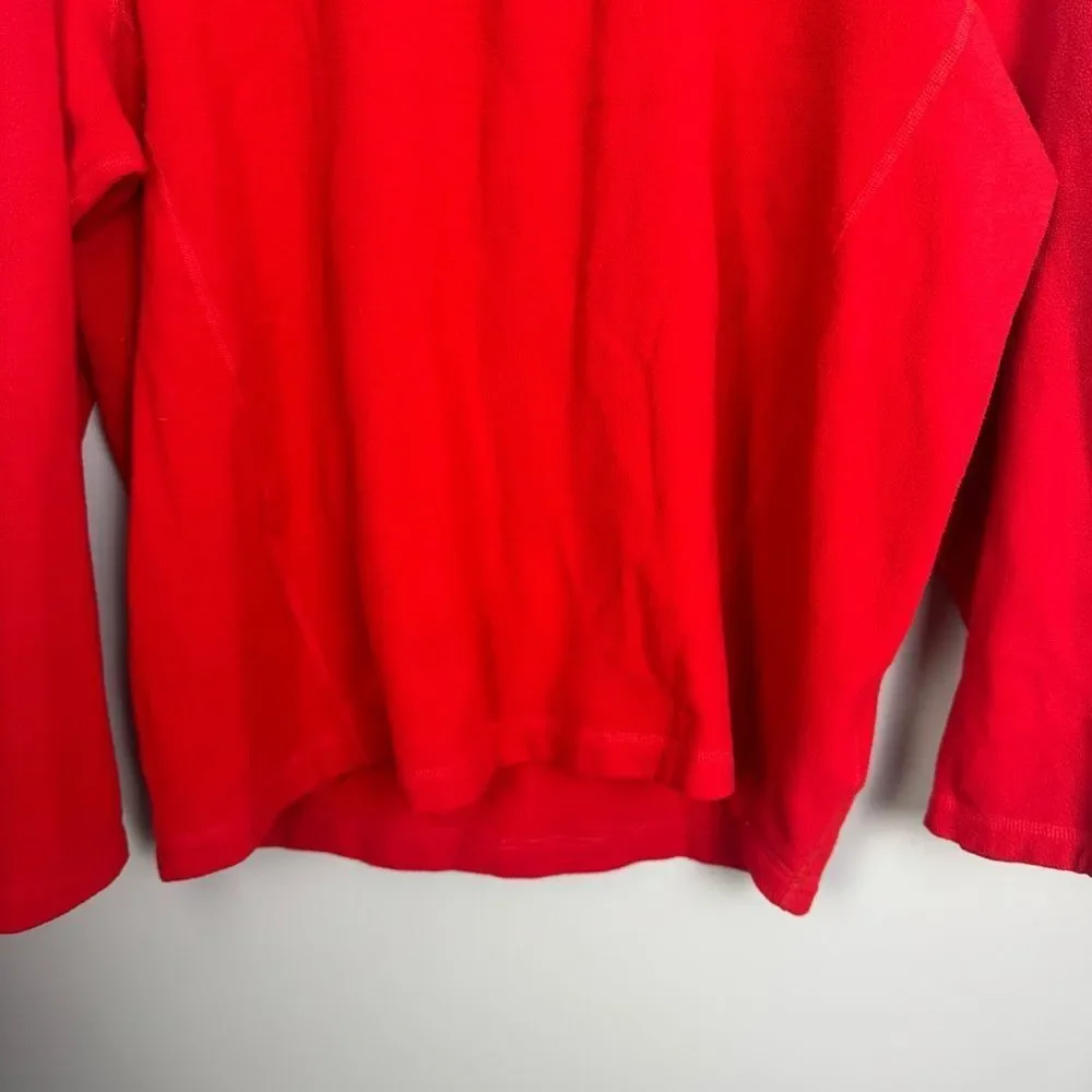 THE NORTH FACE | TKA 100 Orange Red Glacier 1/4 Zip Pullover Men’s Size XX-Large